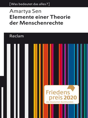 cover image of Elemente einer Theorie der Menschenrechte